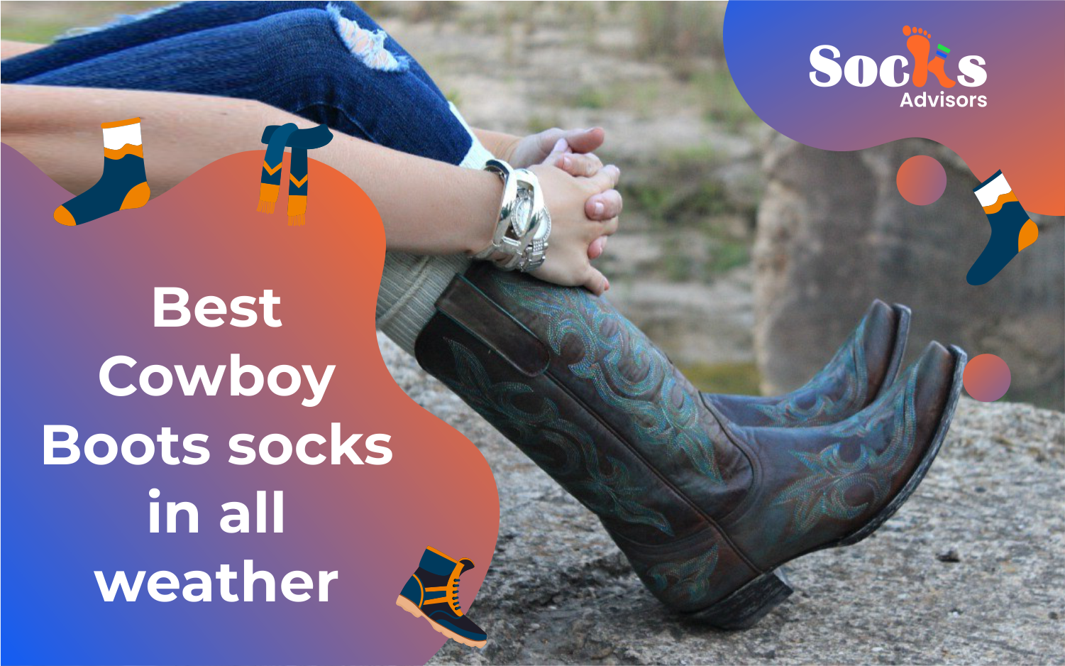 Best Cowboy Boots socks in all weather