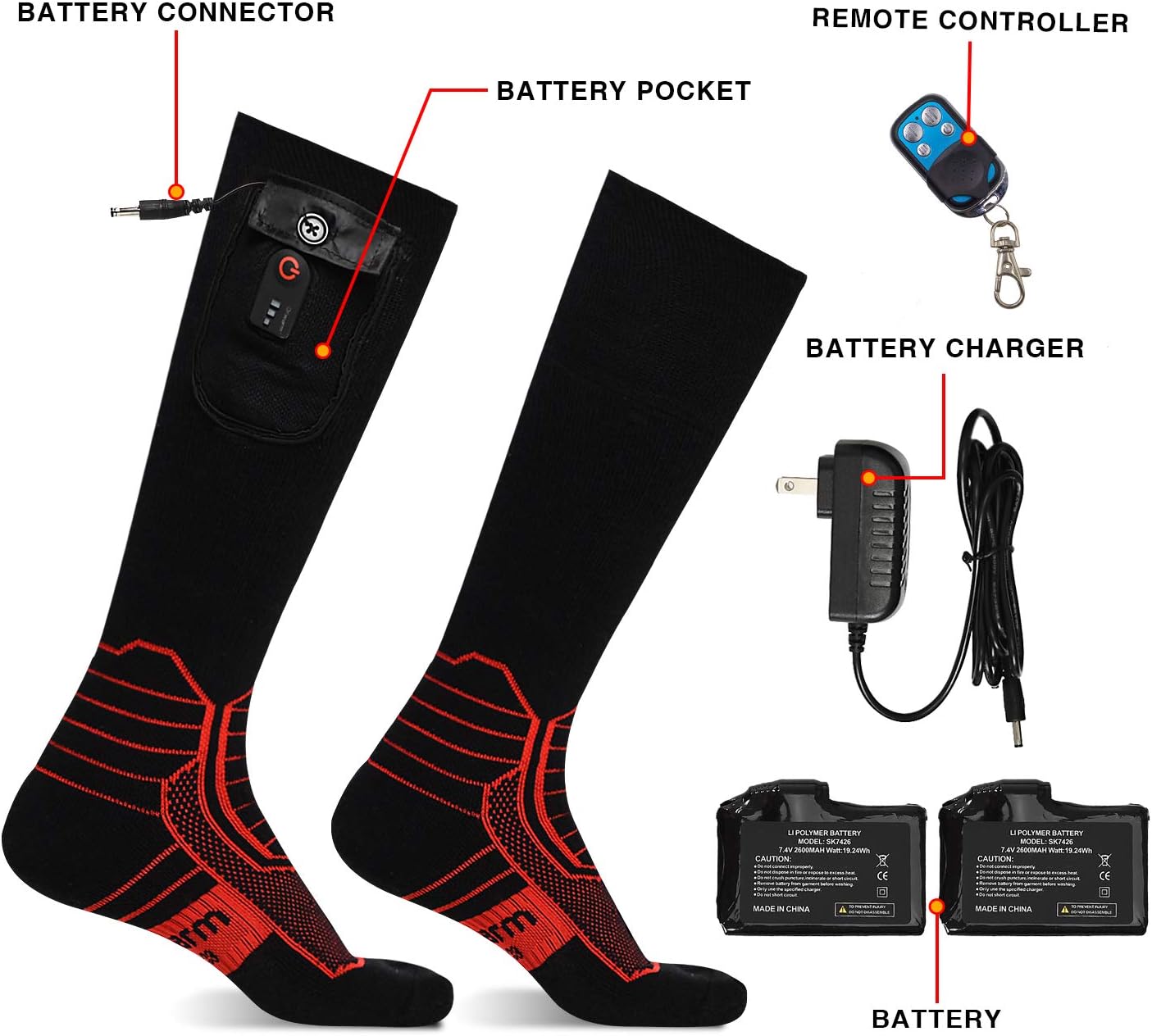 Dr. Warm Wireless Heated Socks