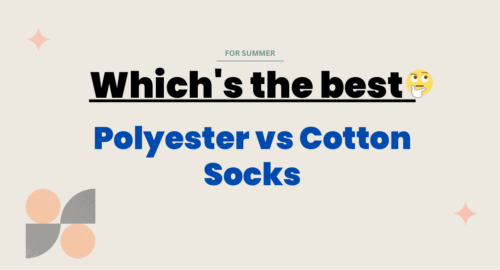 Polyester vs cotton socks- best socks for summer