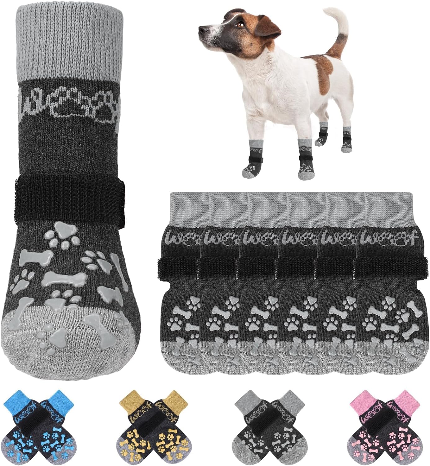 Kooldail dog socks double sided