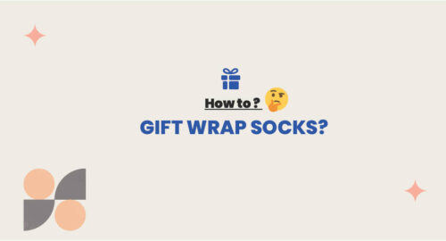 How to Gift wrap socks